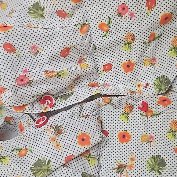 Grosvenor London Tropical Print Buttondown Shirt 3XL - Picture 9 of 9